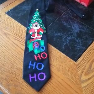 Xmas Neck Tie- Daland Designs Santa